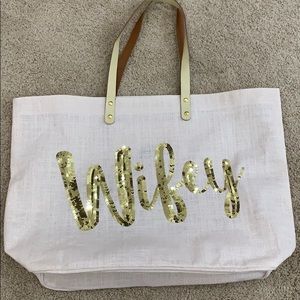 Wifey burlap bag